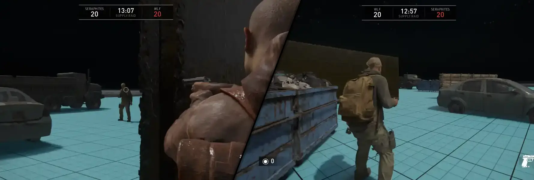 Player A/Player B viewpoints comparison